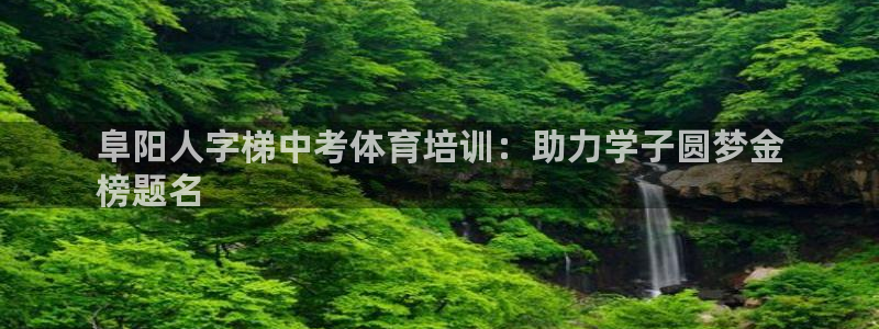 极悦平台注册登录入口官网：阜阳人字梯中考体育培训：助