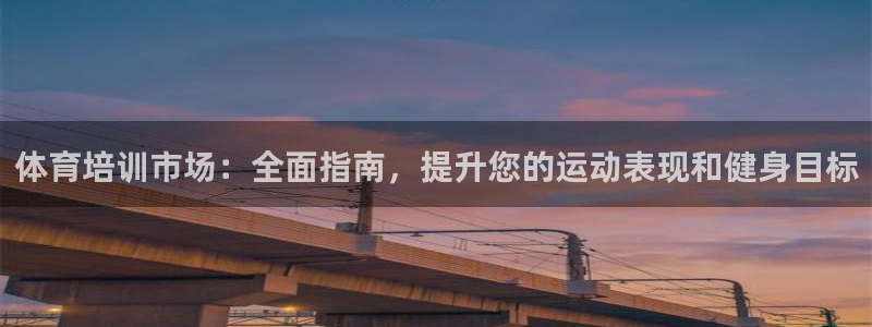 极悦平台官网登录网址是多少：体育培训市场：全面指南，