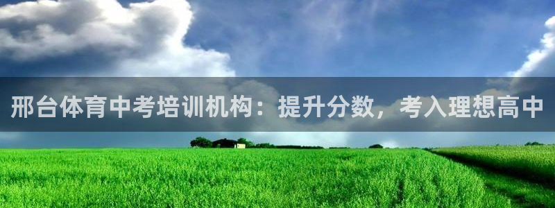 极悦官网旗舰店是正品吗：邢台体育中考培训机构：提升分