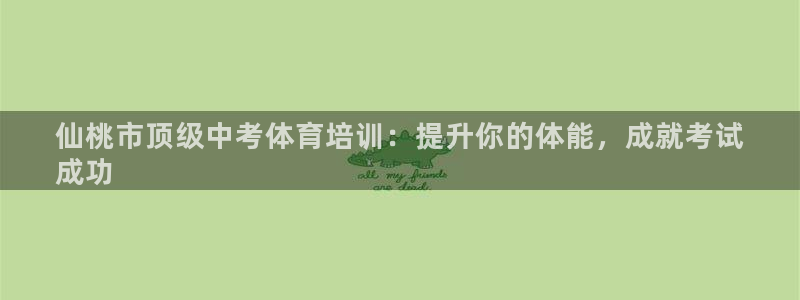 极悦平台官网入口网站：仙桃市顶级中考体育培训：提升你