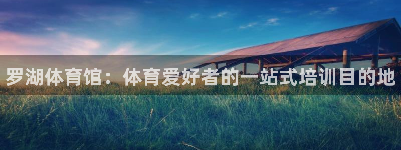 极悦官网注册最新版本更新内容在哪：罗湖体育馆：体育爱