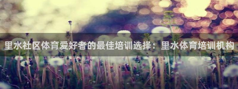 极悦平台非7O777：里水社区体育爱好者的最佳培训选