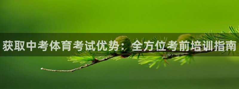 极悦娱乐下载官网安装：获取中考体育考试优势：全方位考前培训指