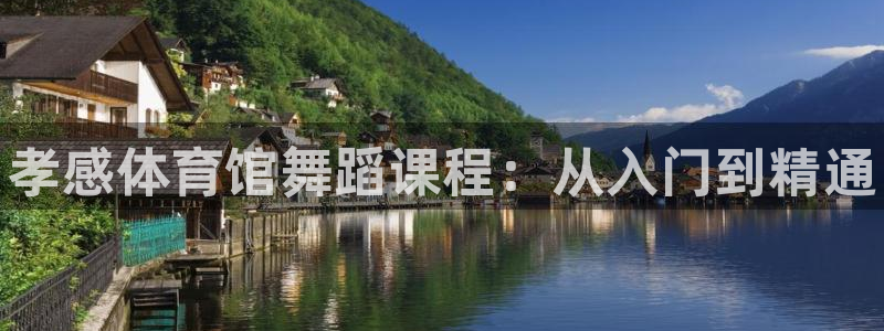 极悦平台平台登录入口：孝感体育馆舞蹈课程：从入门到精通